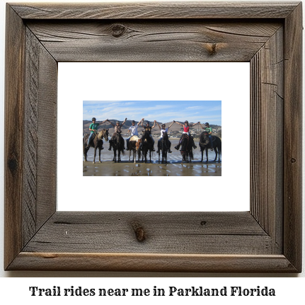 trail rides near me in Parkland, Florida